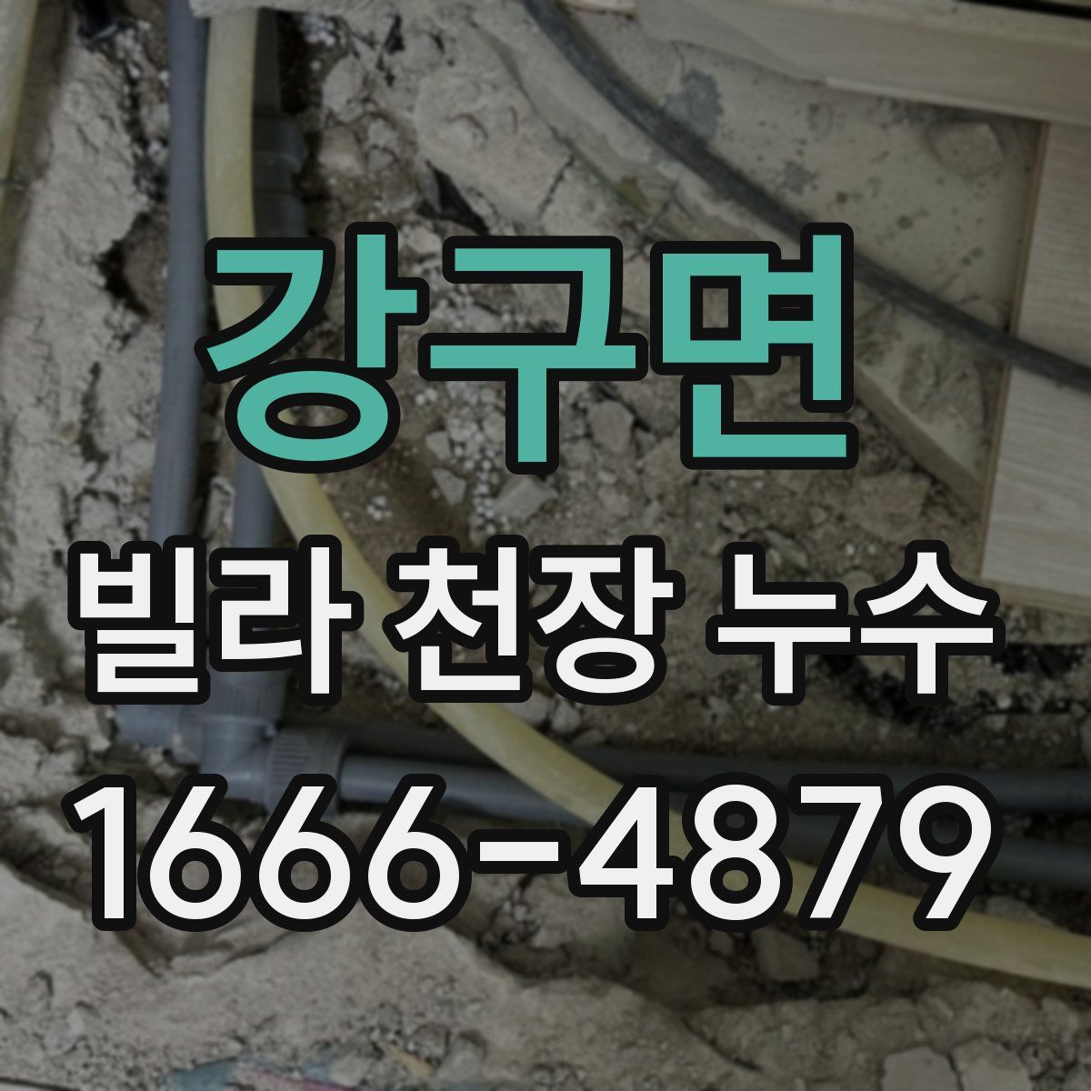 강구면 빌라 천장 누수