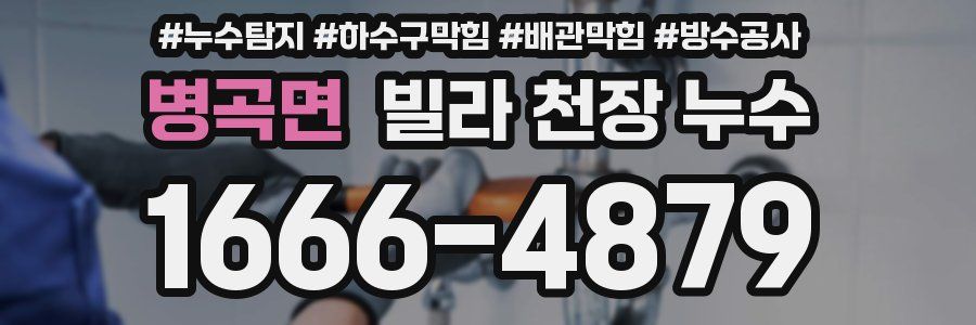 병곡면 빌라 천장 누수