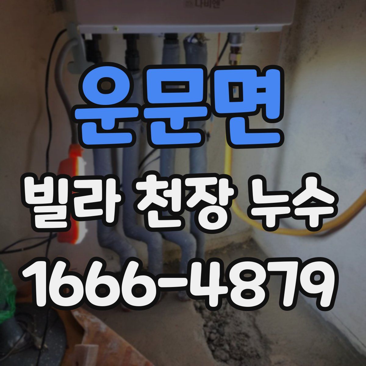 운문면 빌라 천장 누수