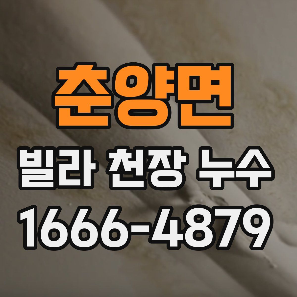 춘양면 빌라 천장 누수