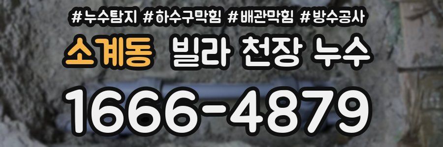 소계동 빌라 천장 누수