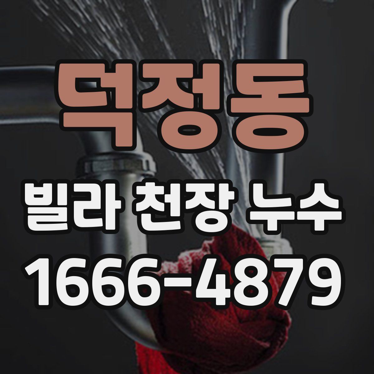 덕정동 빌라 천장 누수