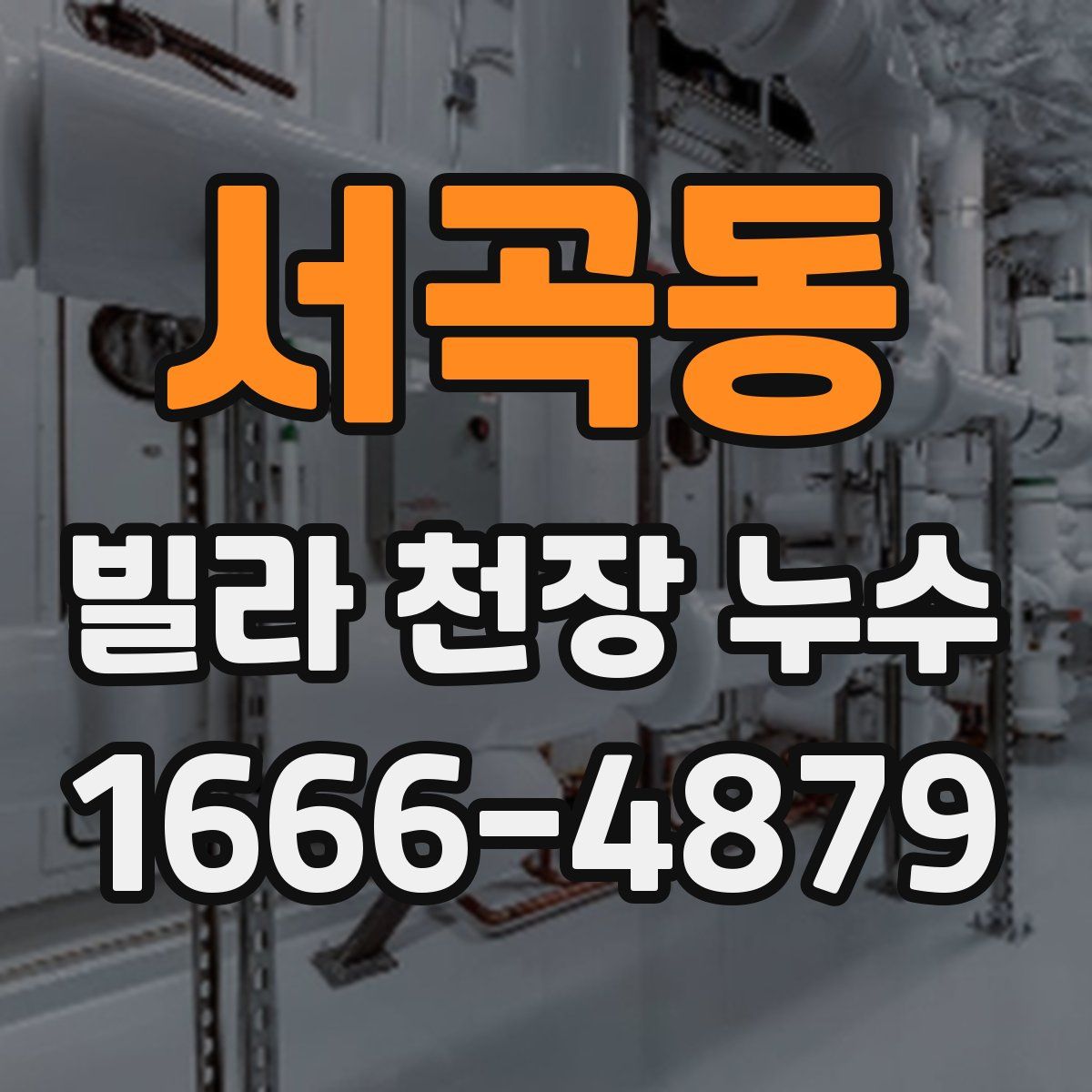 서곡동 빌라 천장 누수