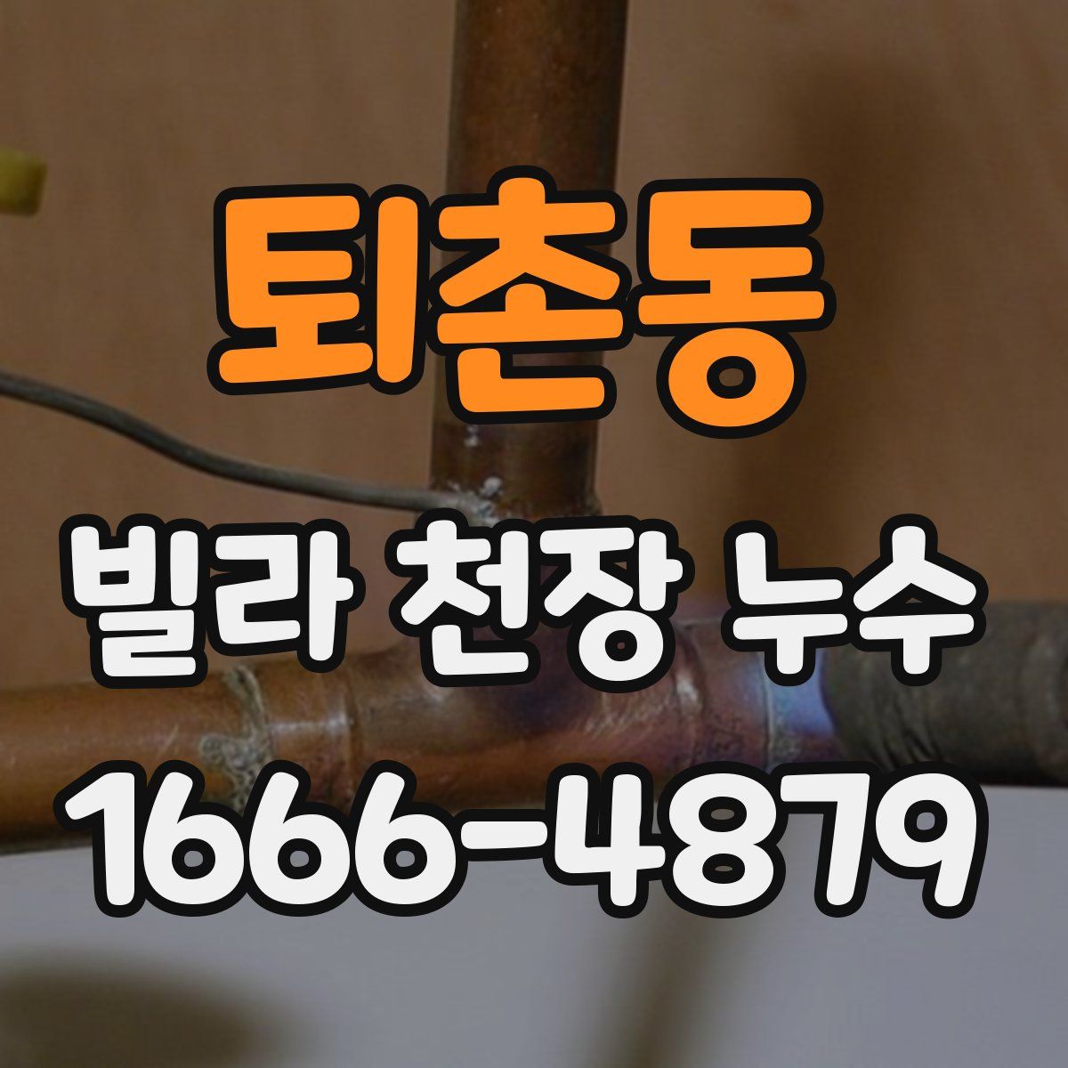 퇴촌동 빌라 천장 누수