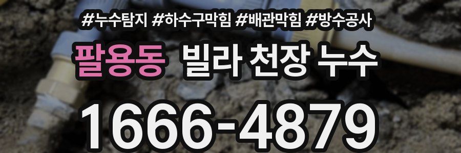팔용동 빌라 천장 누수