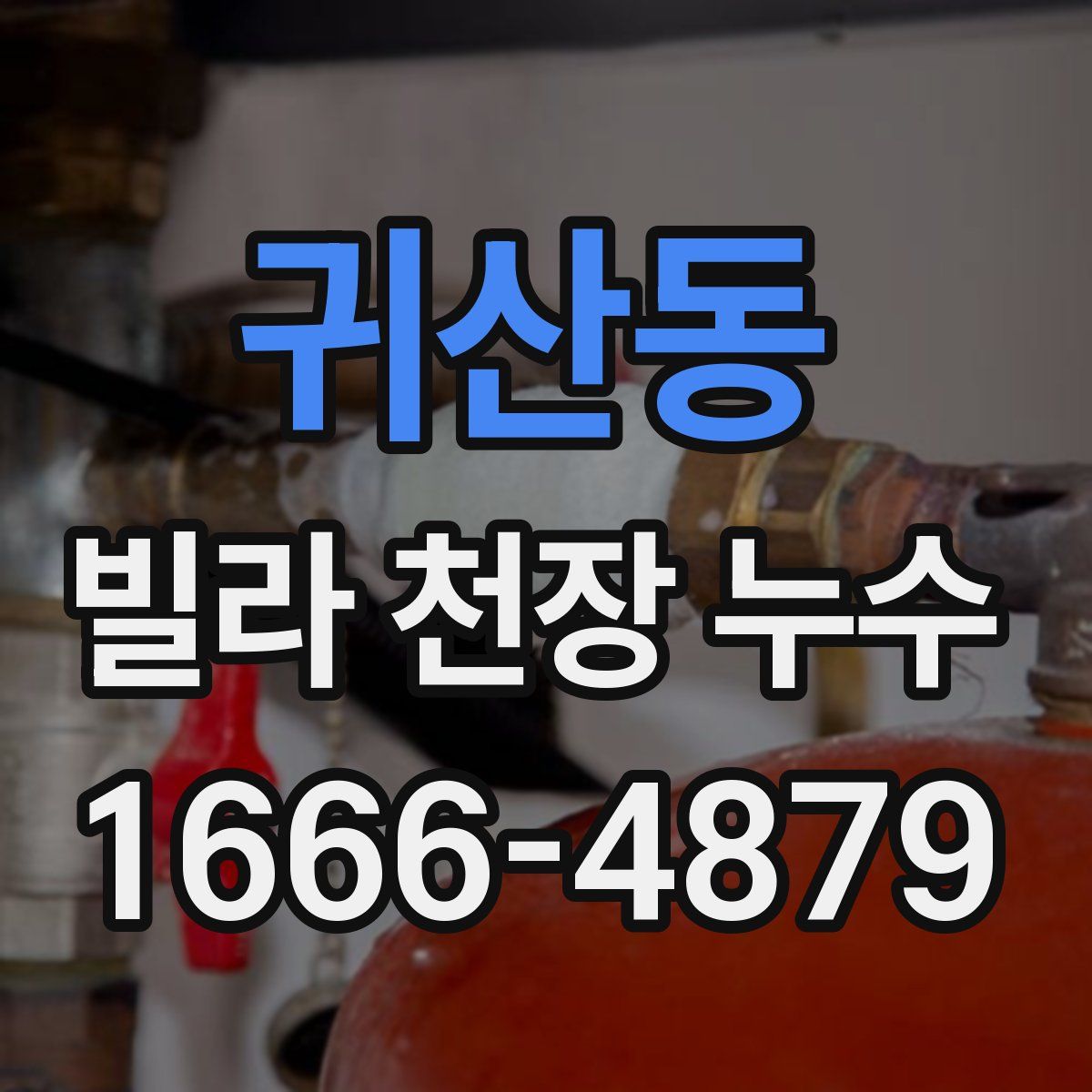 귀산동 빌라 천장 누수