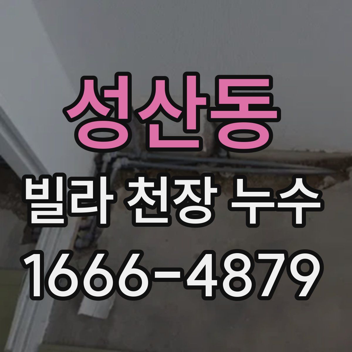 성산동 빌라 천장 누수