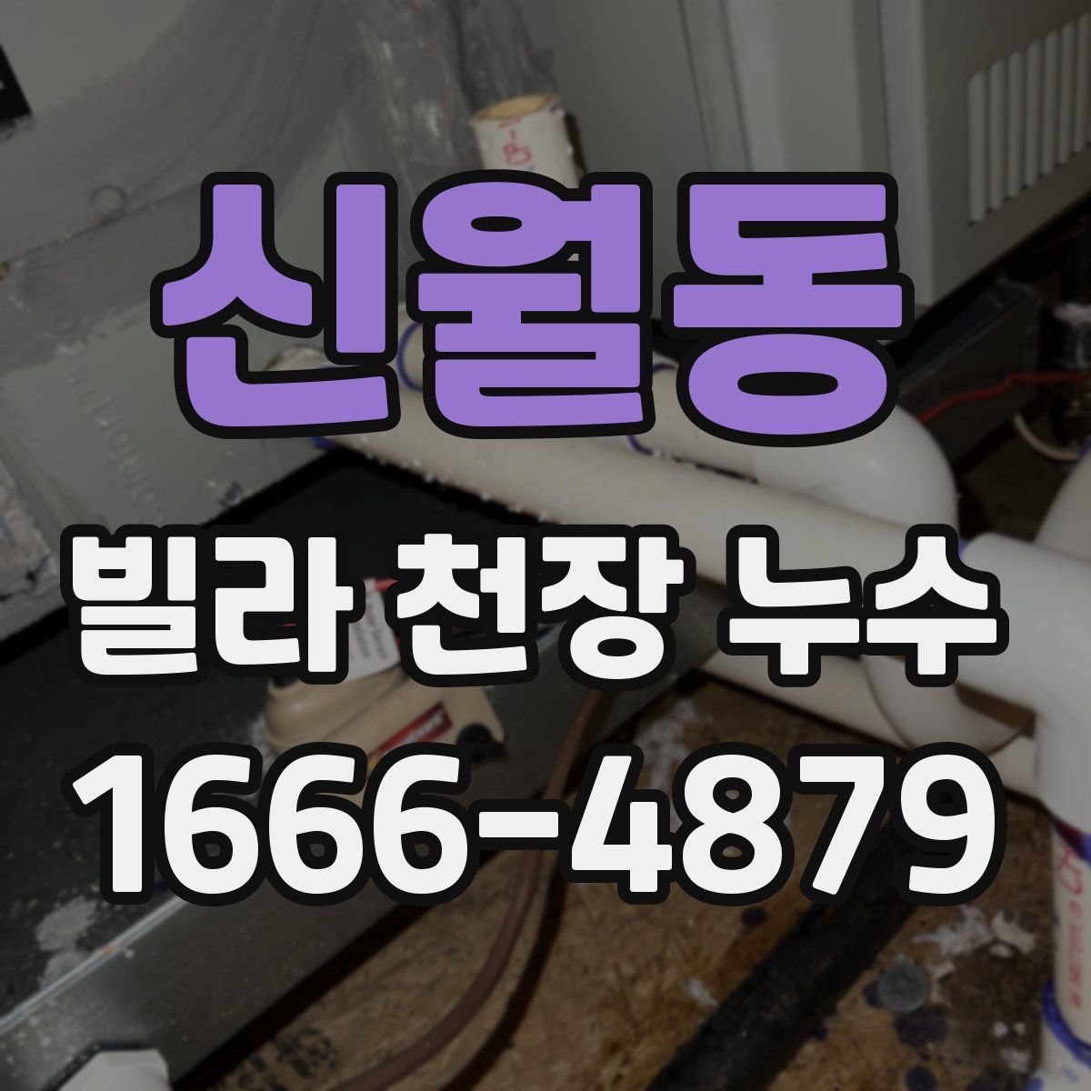 신월동 빌라 천장 누수