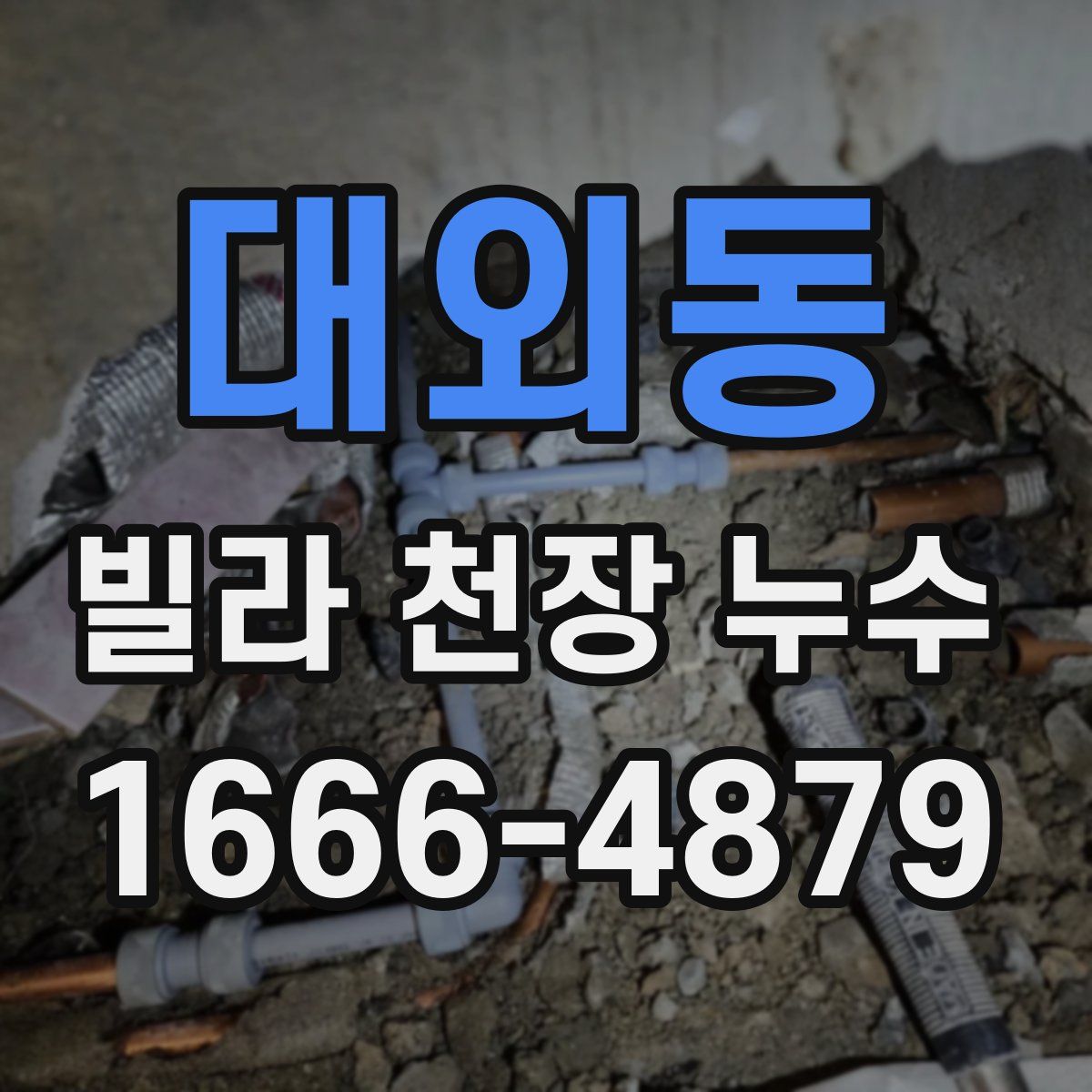 대외동 빌라 천장 누수