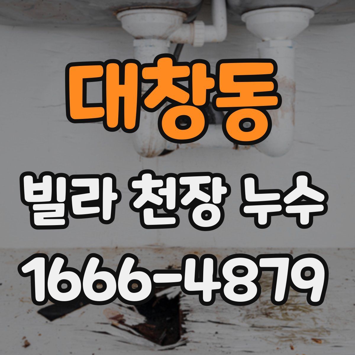 대창동 빌라 천장 누수