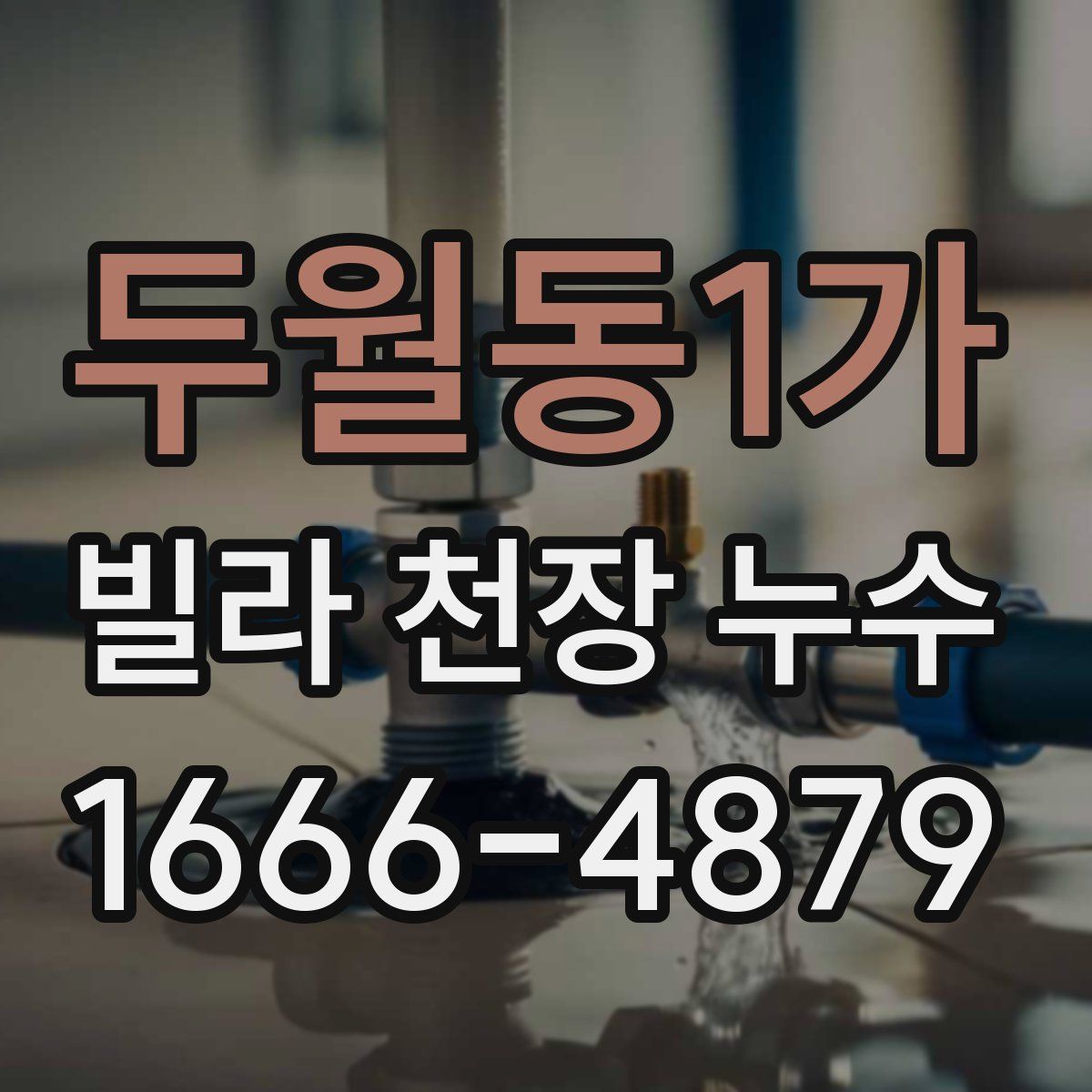 두월동1가 빌라 천장 누수