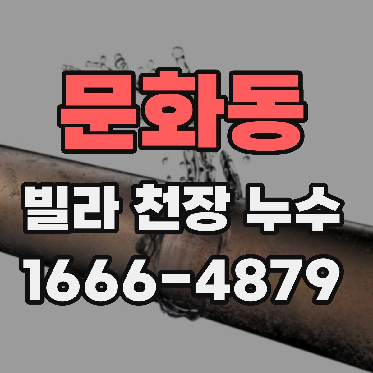 문화동 빌라 천장 누수