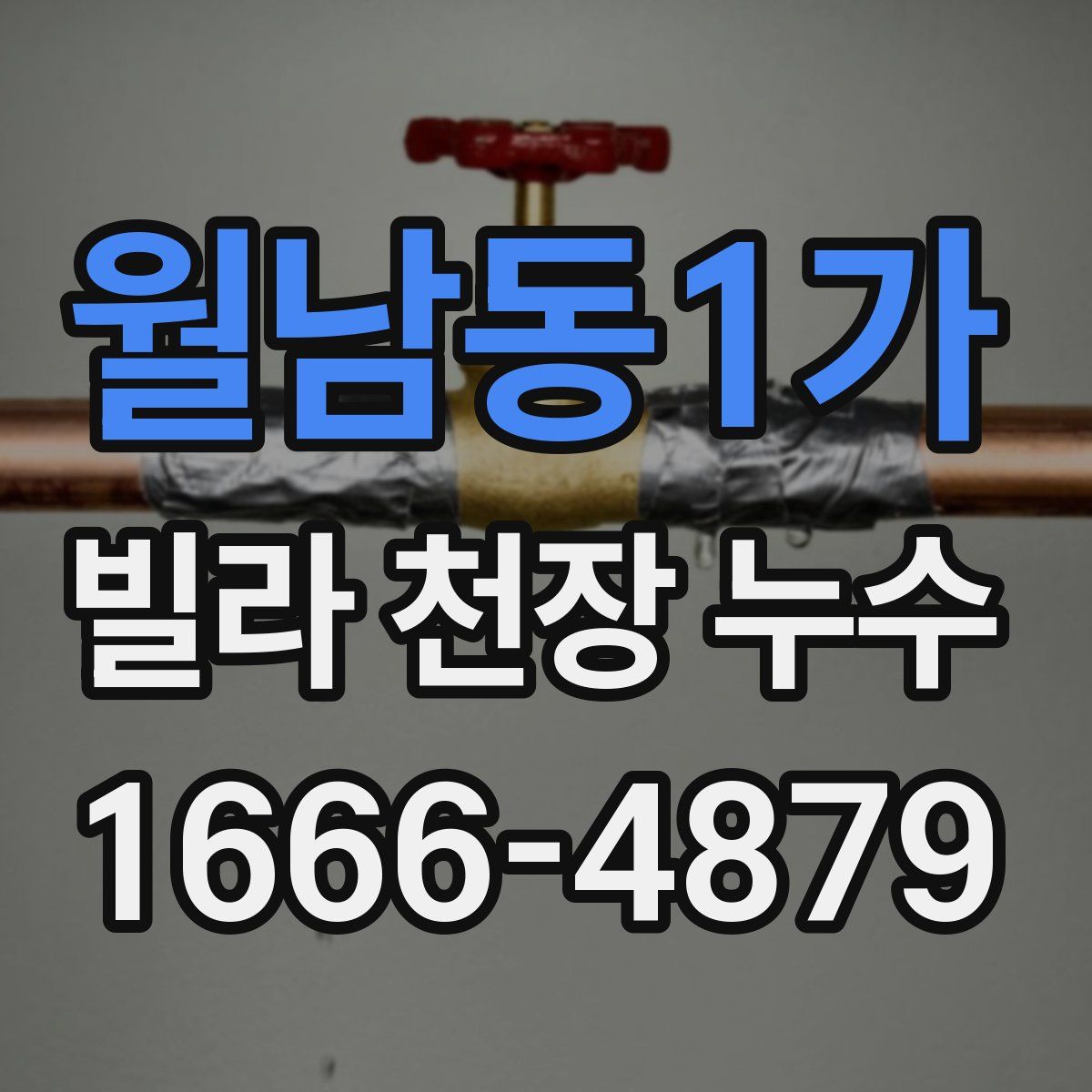 월남동1가 빌라 천장 누수