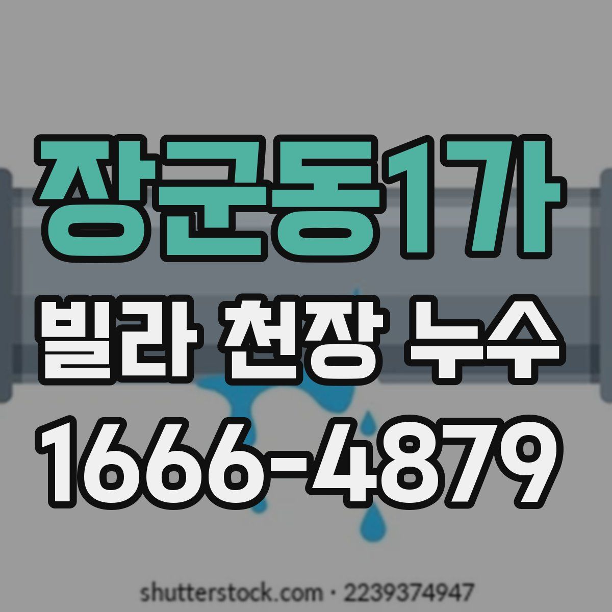 장군동1가 빌라 천장 누수