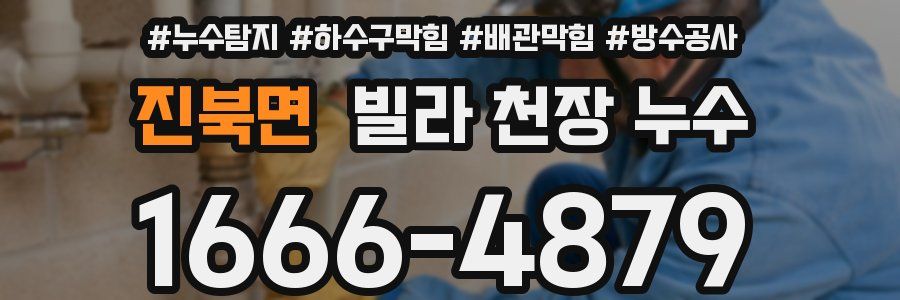 진북면 빌라 천장 누수