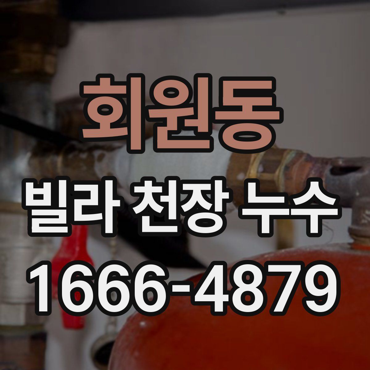 회원동 빌라 천장 누수