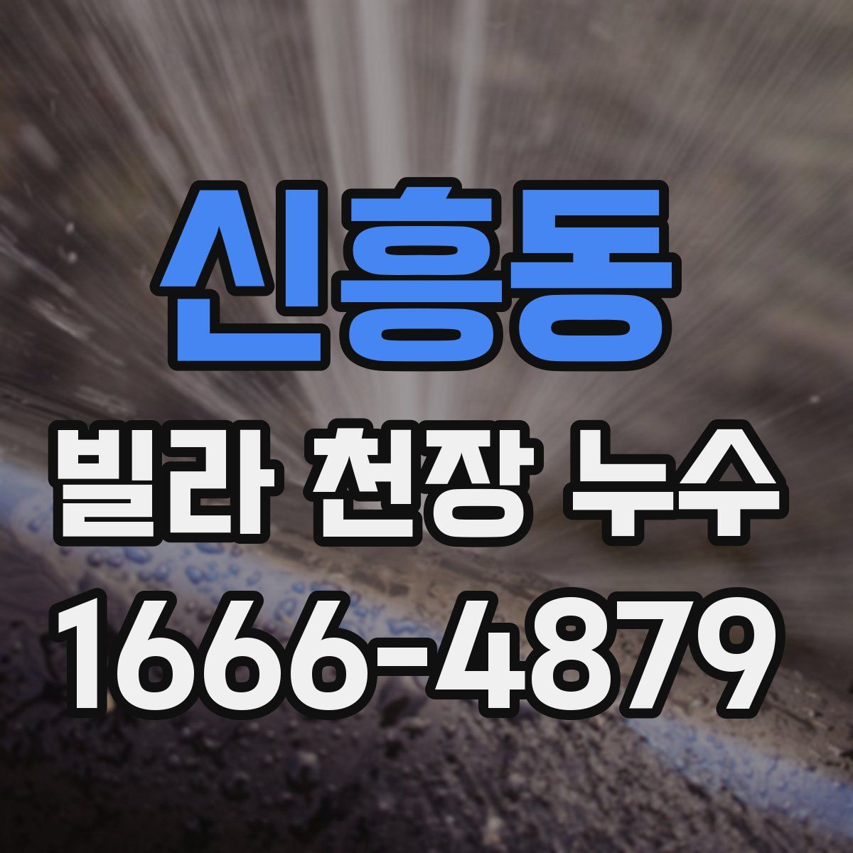 신흥동 빌라 천장 누수
