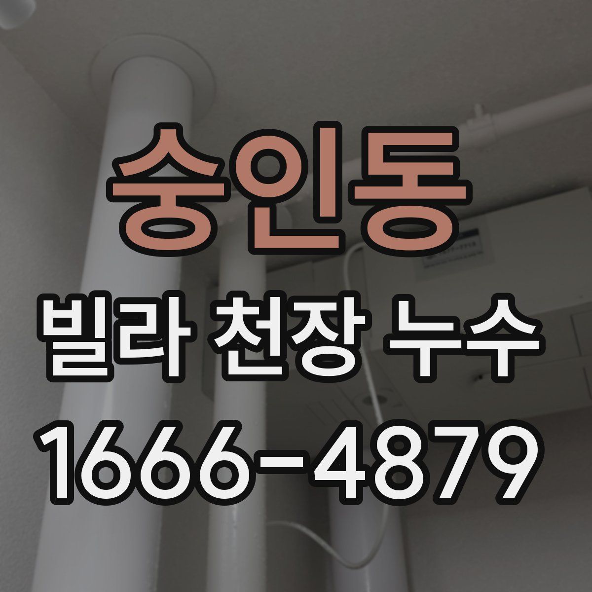숭인동 빌라 천장 누수