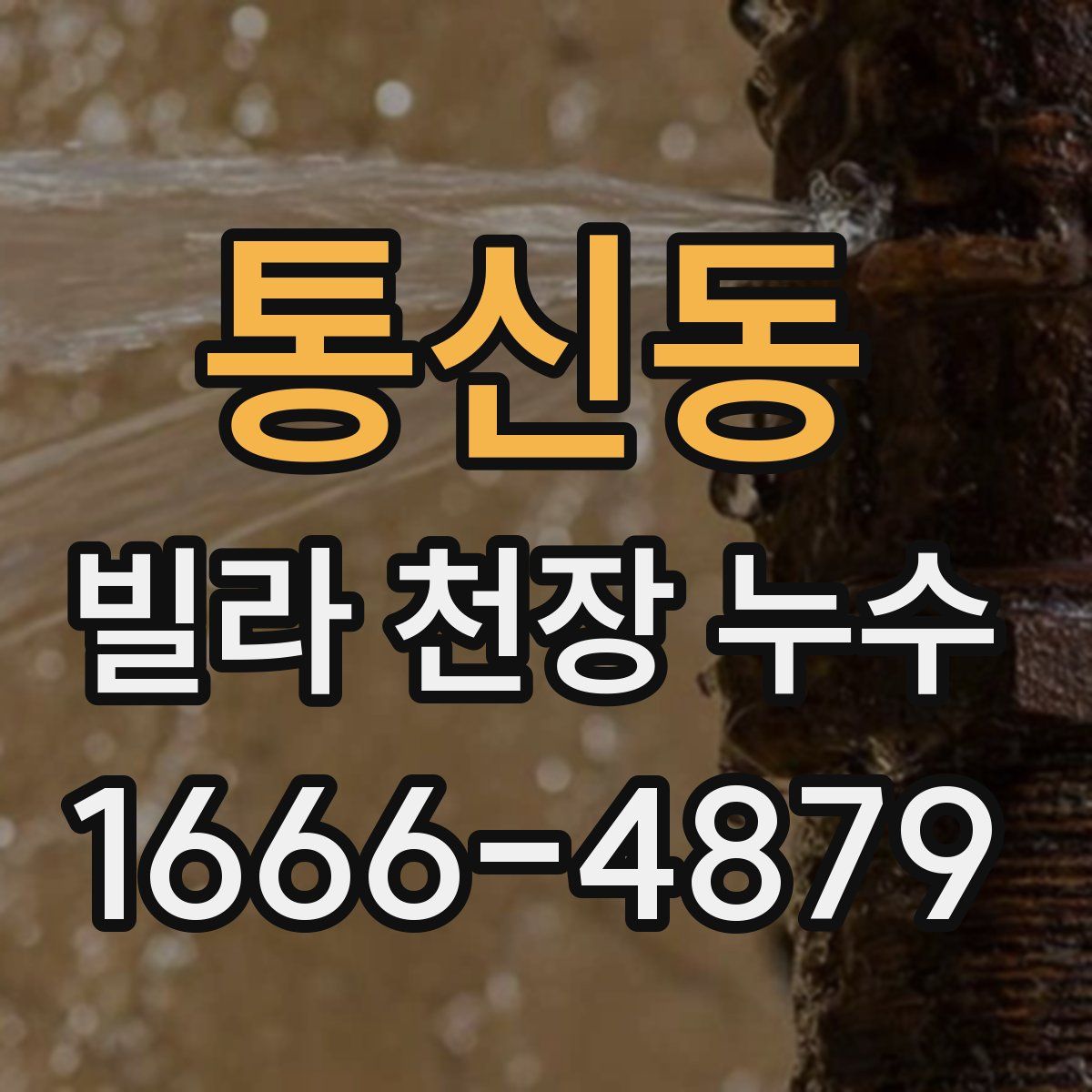 통신동 빌라 천장 누수