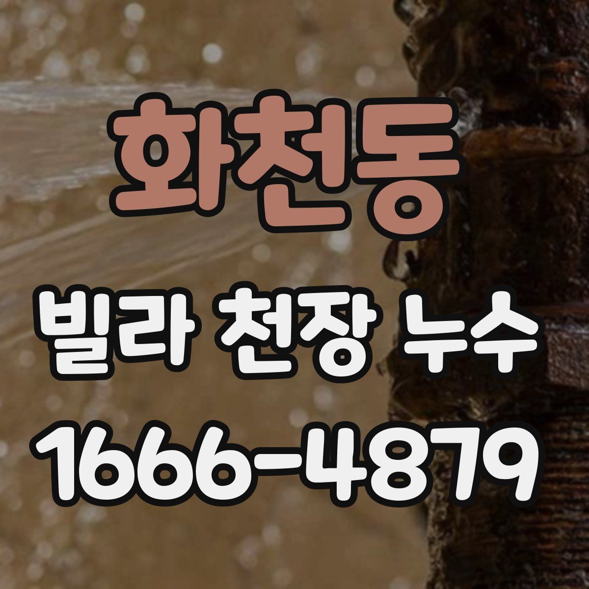 화천동 빌라 천장 누수