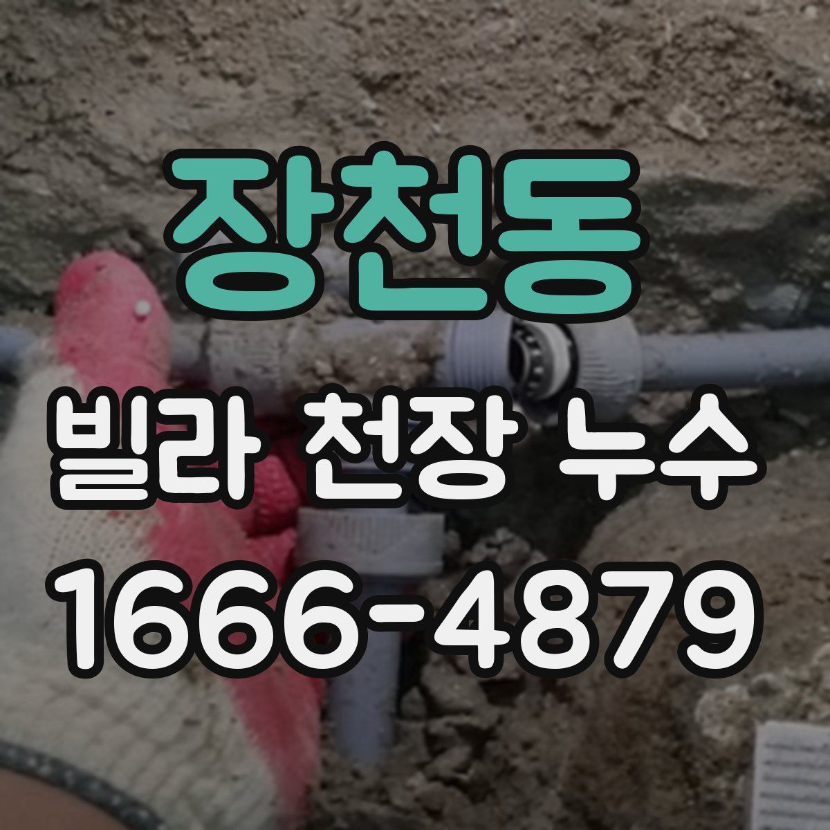 장천동 빌라 천장 누수