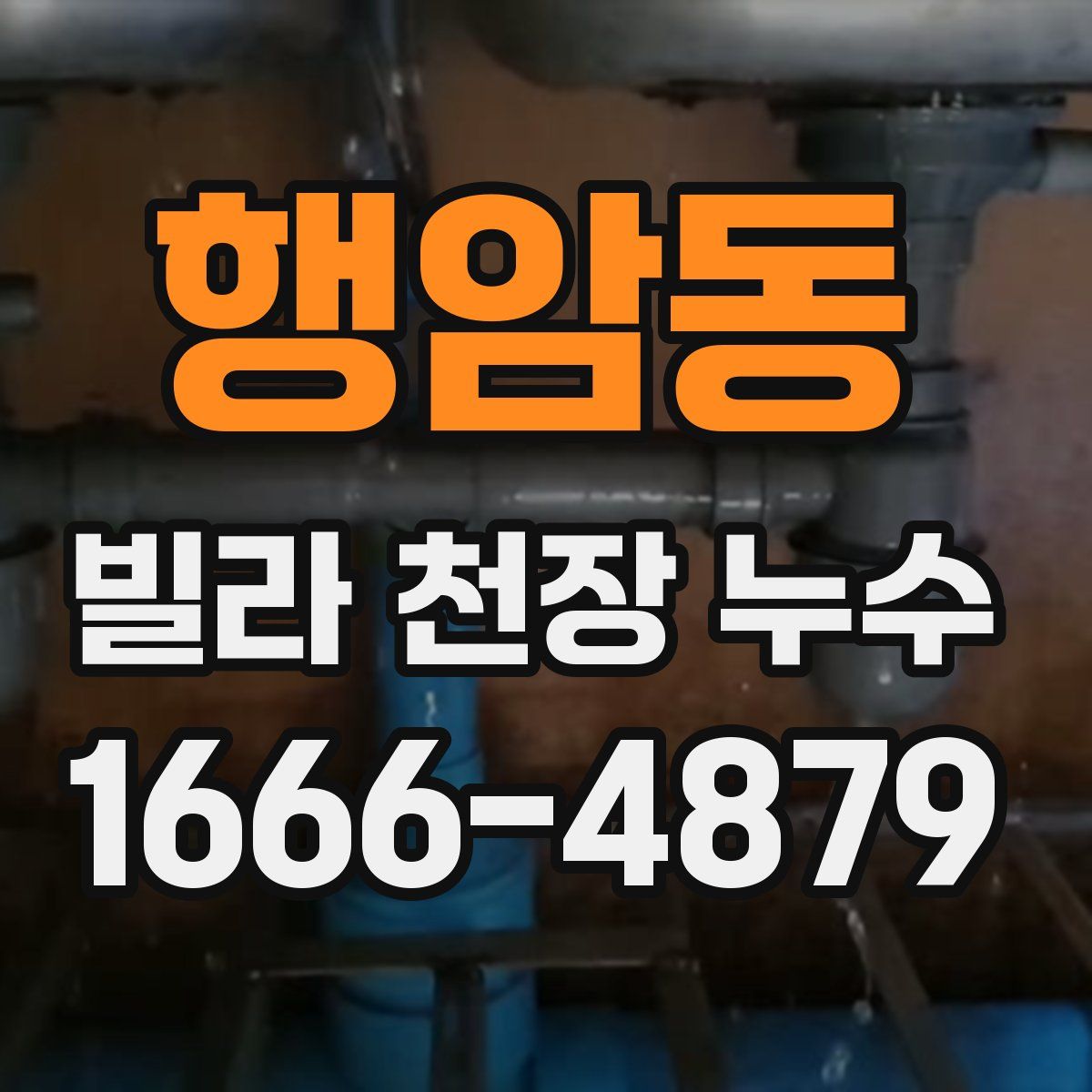행암동 빌라 천장 누수