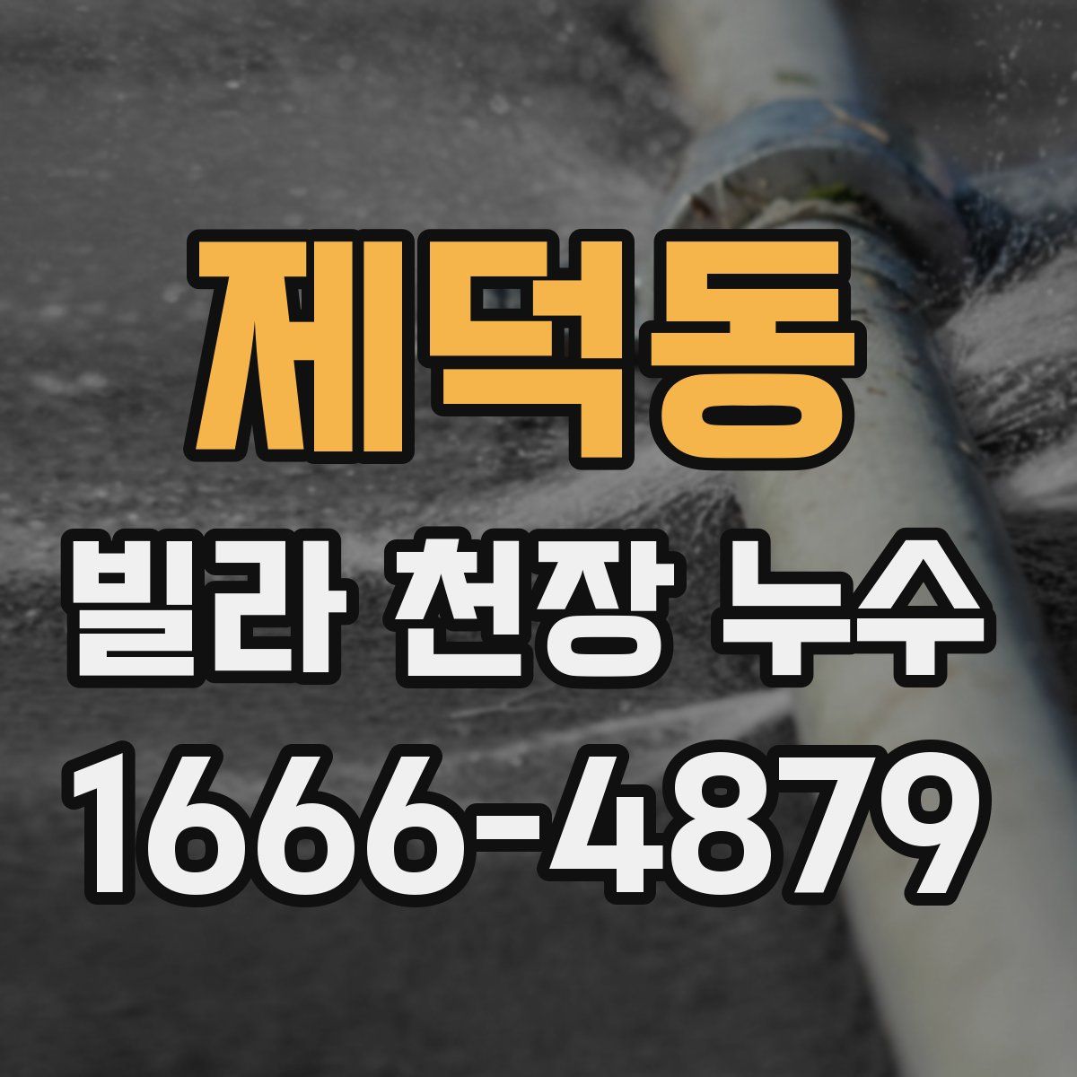 제덕동 빌라 천장 누수