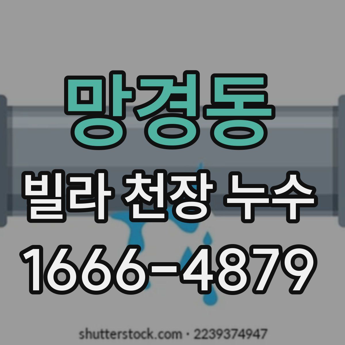 망경동 빌라 천장 누수