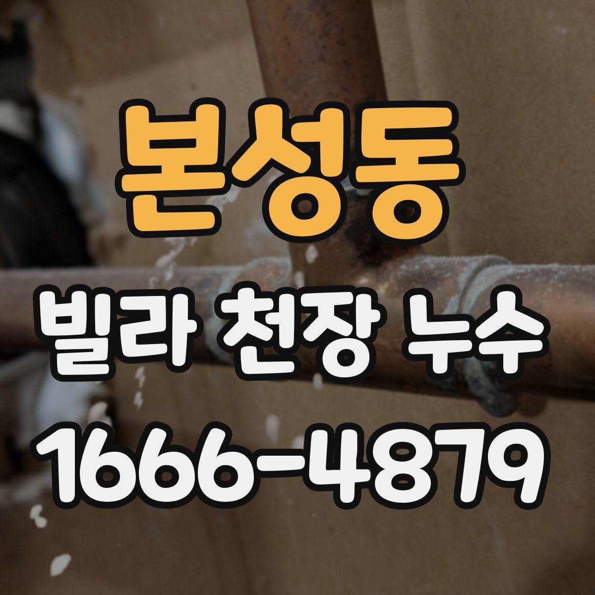 본성동 빌라 천장 누수
