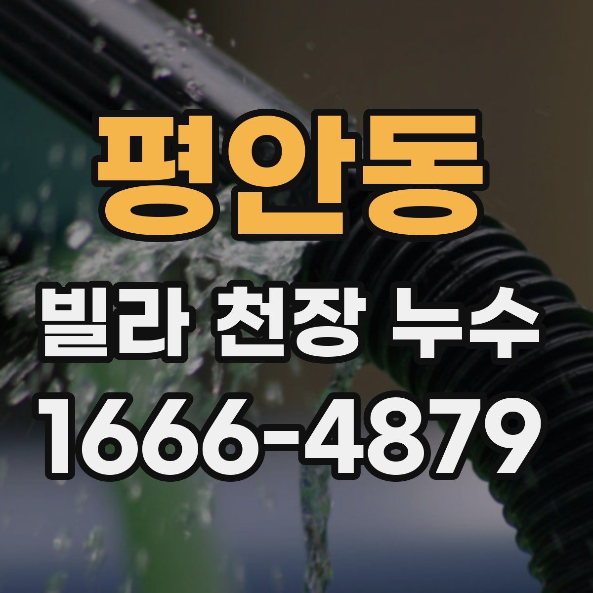 평안동 빌라 천장 누수