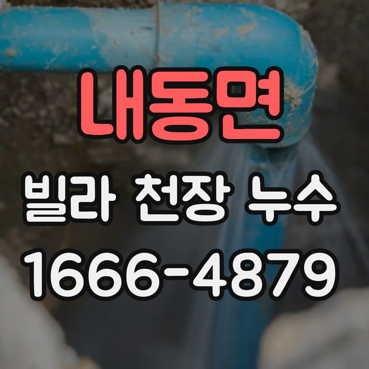 내동면 빌라 천장 누수