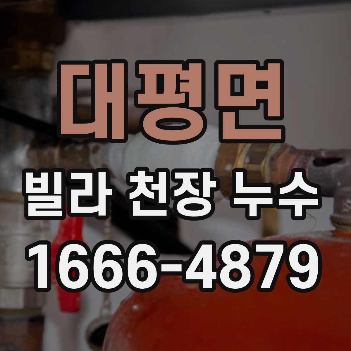대평면 빌라 천장 누수