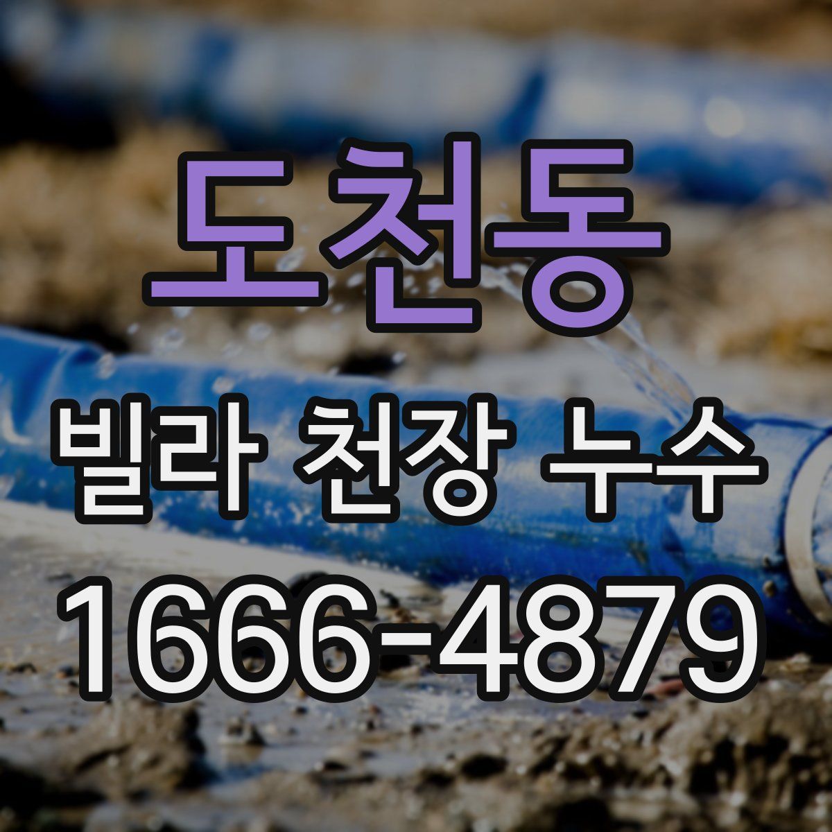 도천동 빌라 천장 누수
