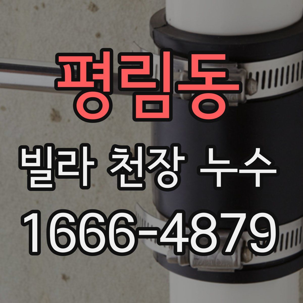 평림동 빌라 천장 누수