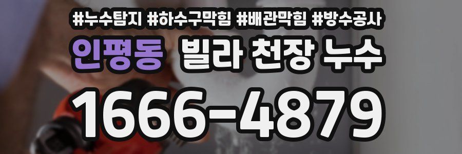 인평동 빌라 천장 누수