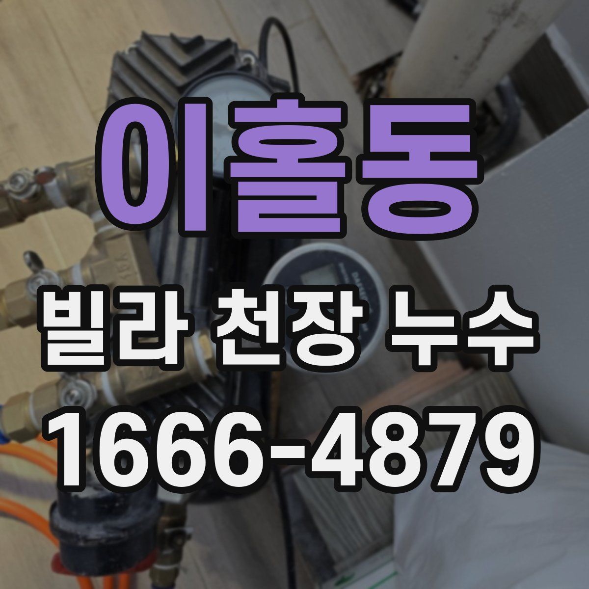 이홀동 빌라 천장 누수