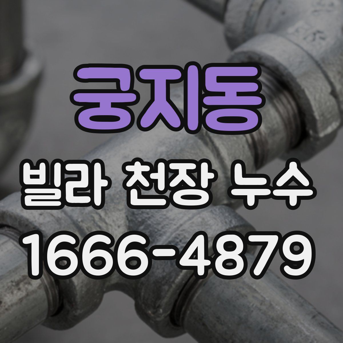 궁지동 빌라 천장 누수