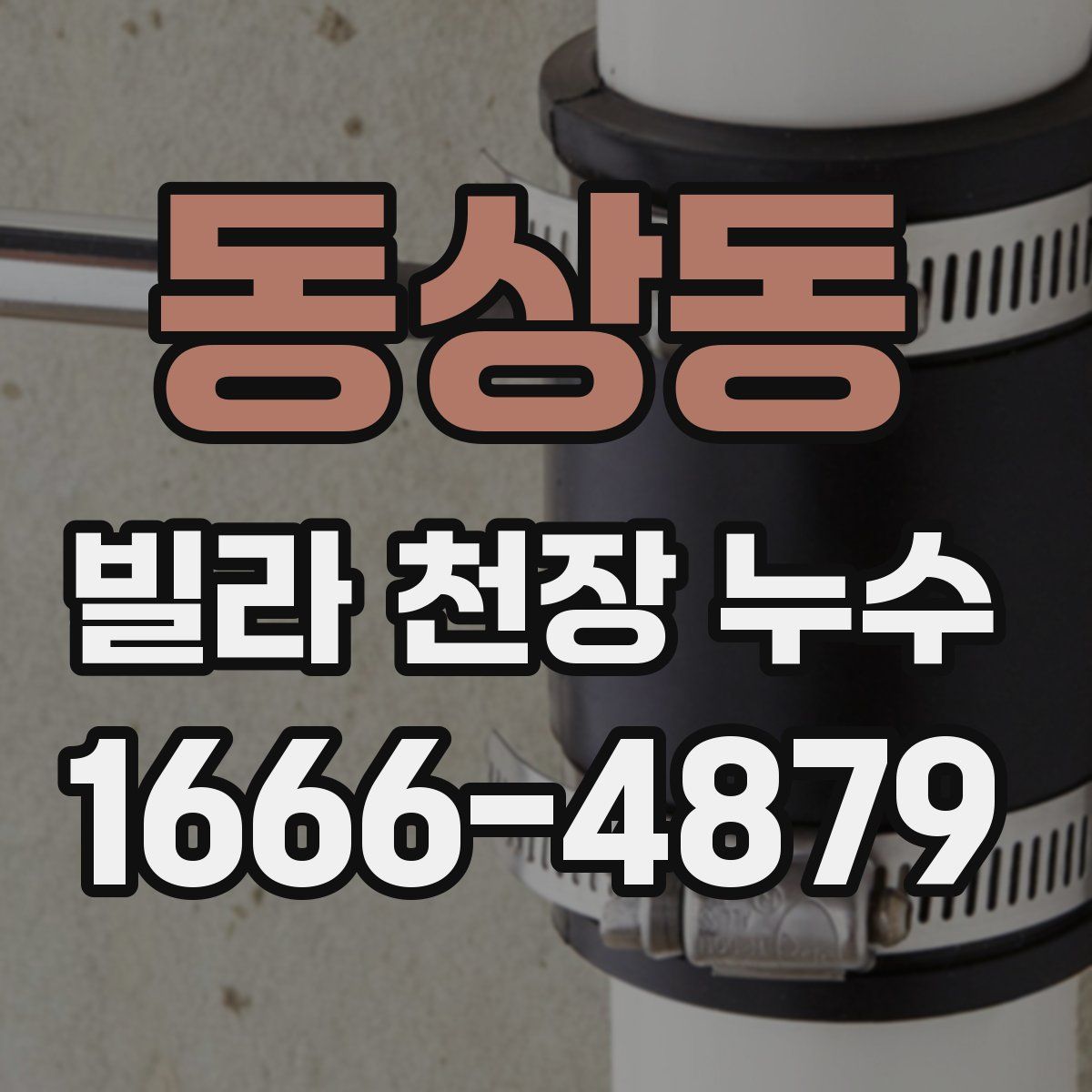동상동 빌라 천장 누수