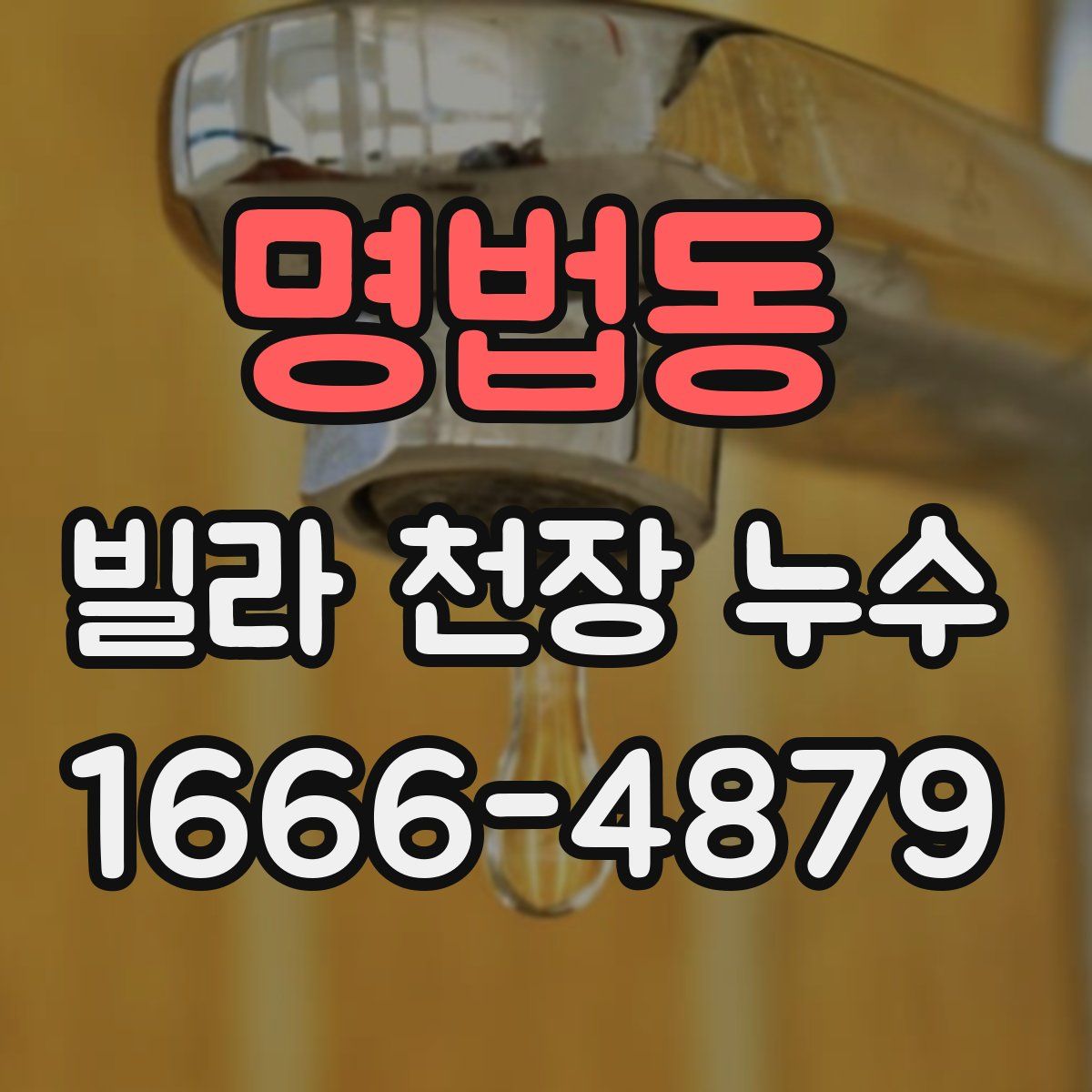 명법동 빌라 천장 누수