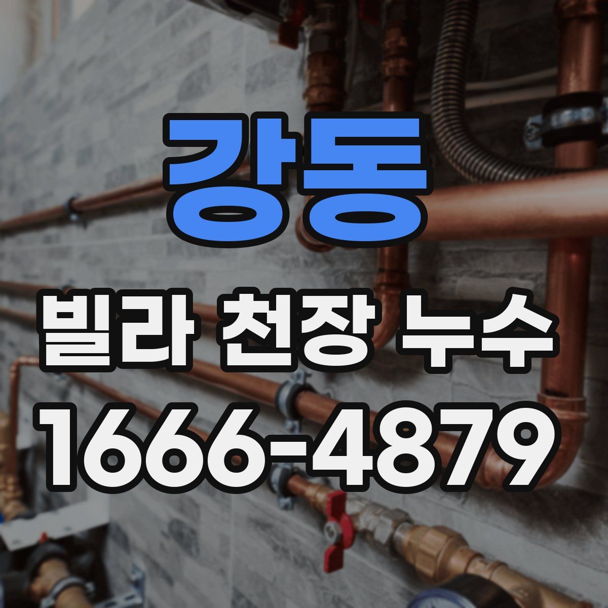 강동 빌라 천장 누수