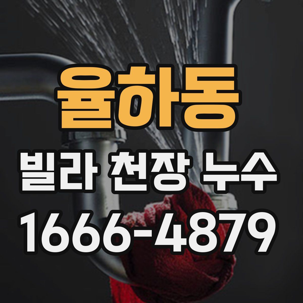 율하동 빌라 천장 누수