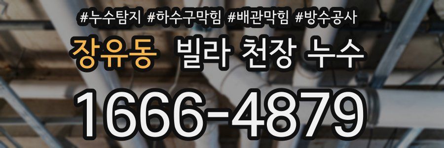 장유동 빌라 천장 누수