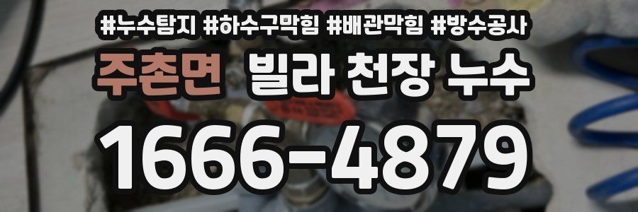 주촌면 빌라 천장 누수