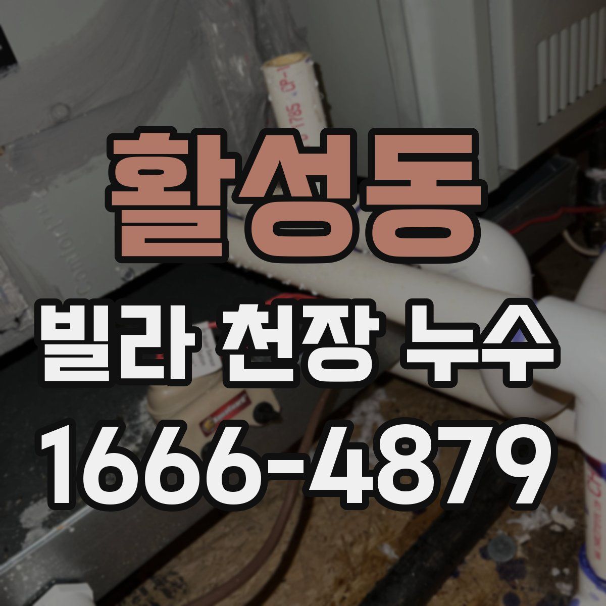 활성동 빌라 천장 누수