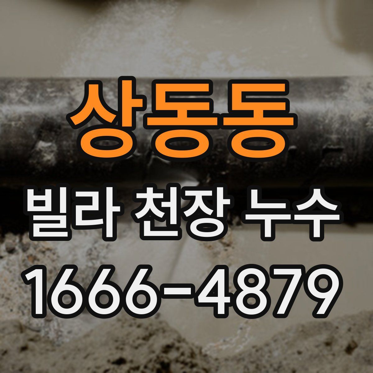 상동동 빌라 천장 누수