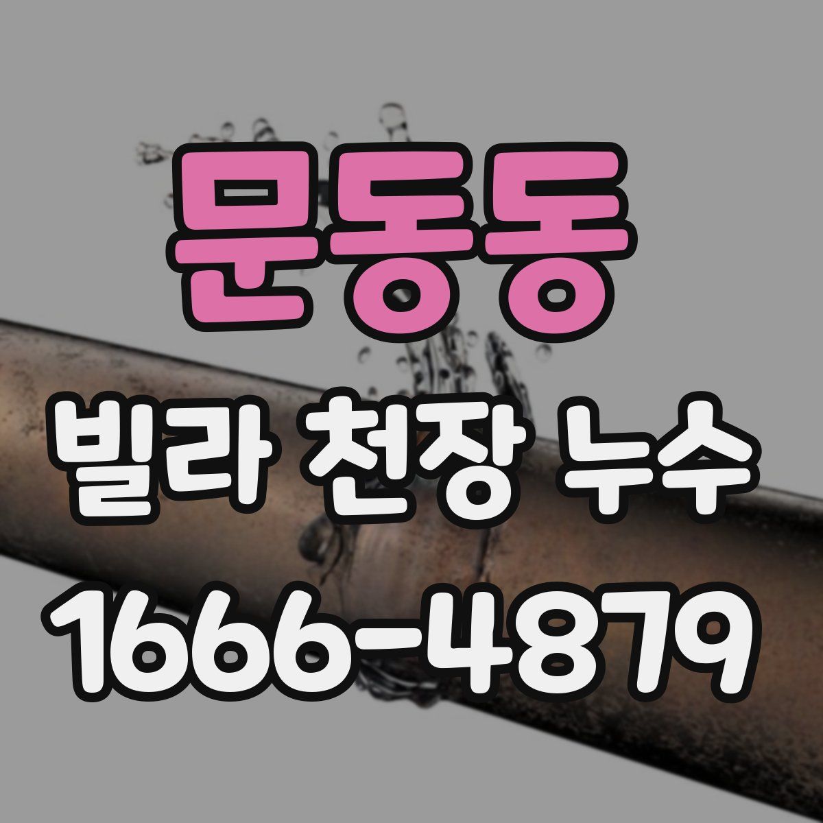 문동동 빌라 천장 누수