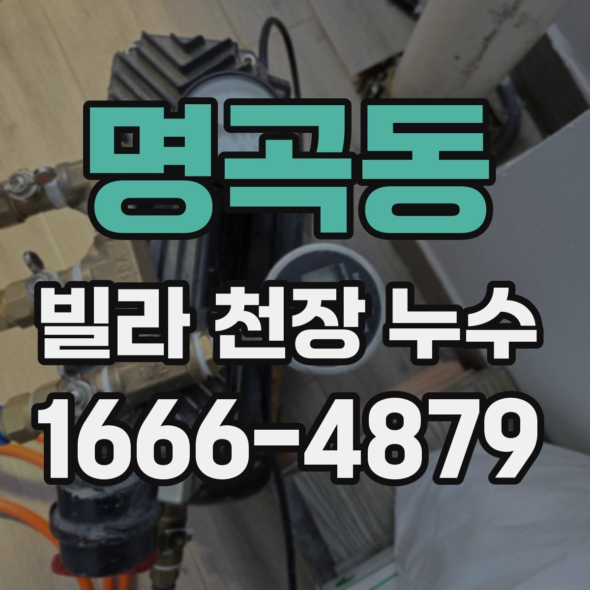 명곡동 빌라 천장 누수