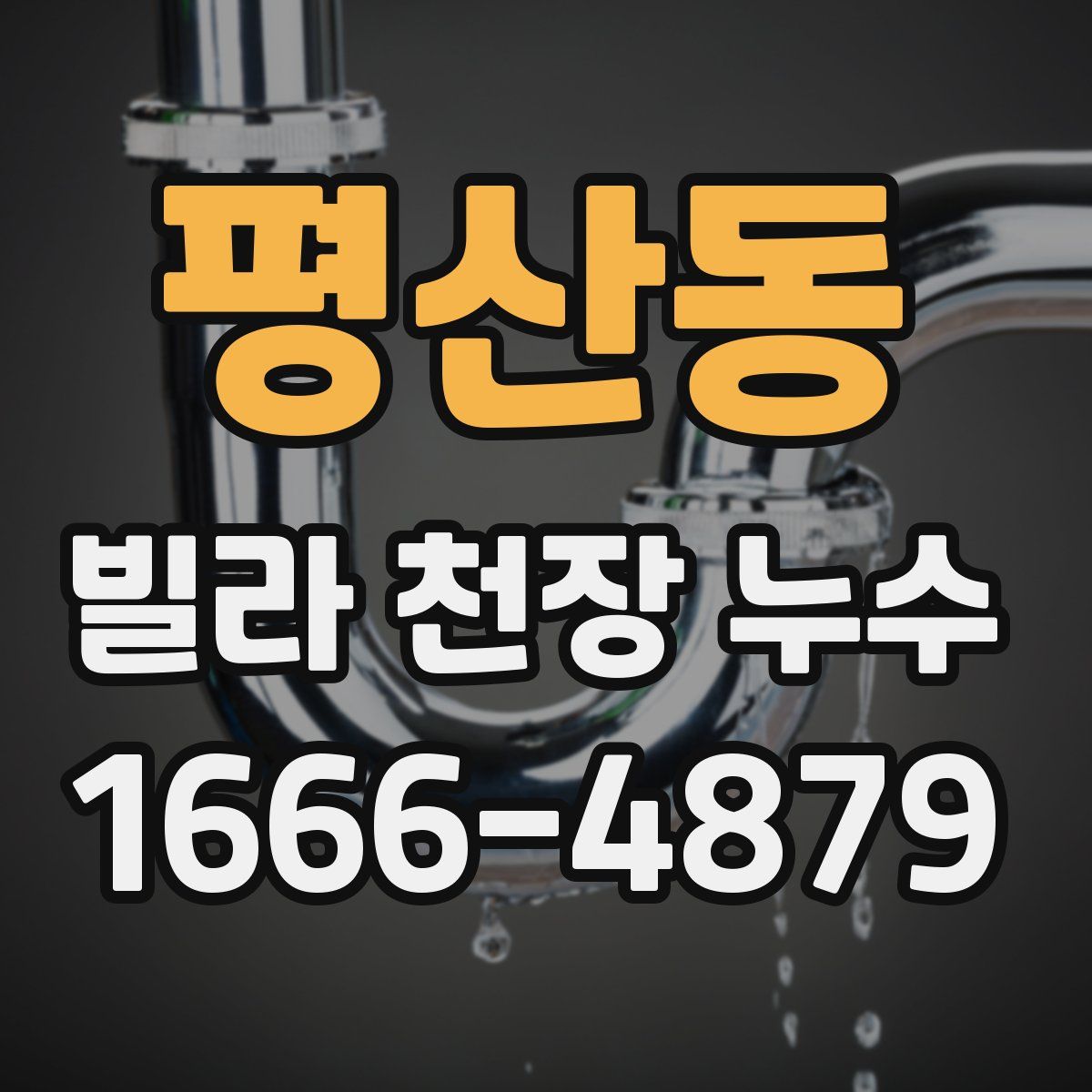 평산동 빌라 천장 누수