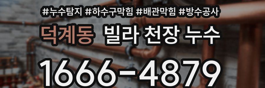 덕계동 빌라 천장 누수