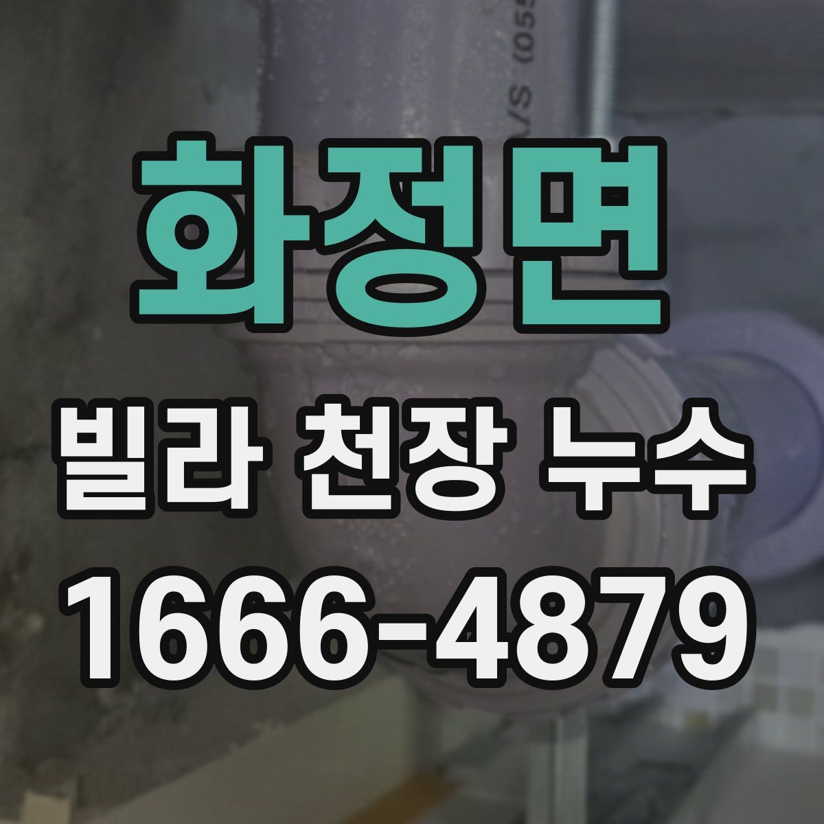 화정면 빌라 천장 누수